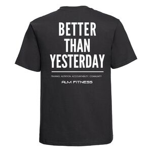 Better-Than-Yesterday- Unisex Heavyweight Combed Cotton T-Shirt Thumbnail