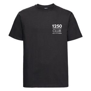 1250 Club Classic Unisex Heavyweight Combed Cotton T-Shirt Thumbnail