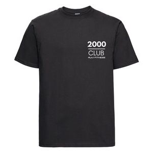 2000 Club Classic Unisex Heavyweight Combed Cotton T-Shirt Thumbnail
